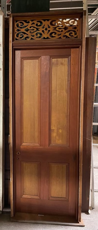Door in Frame with Breezeway