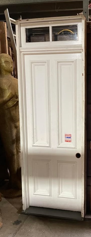 Door in Frame with Fan Light