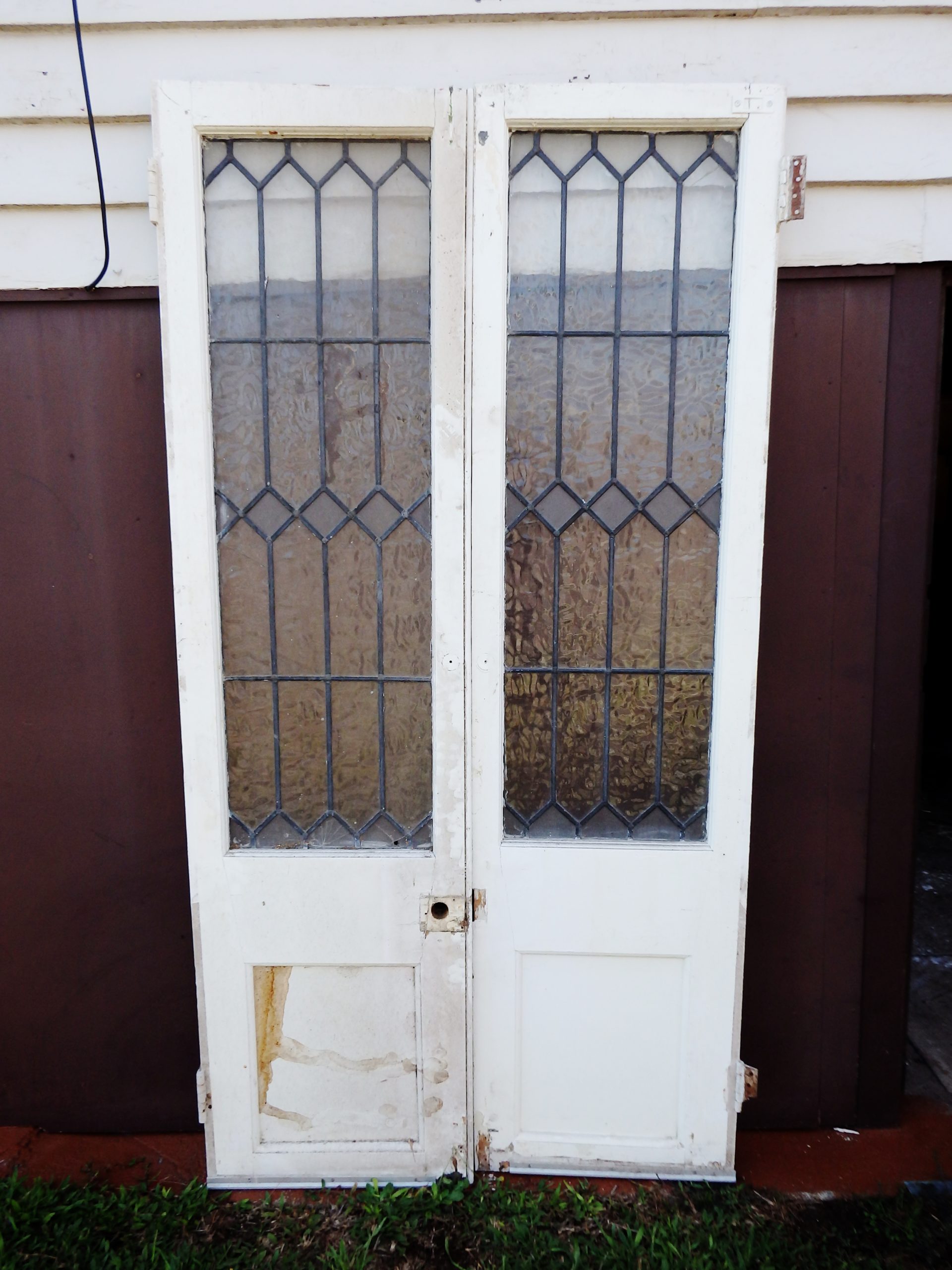 Lead lights French Doors