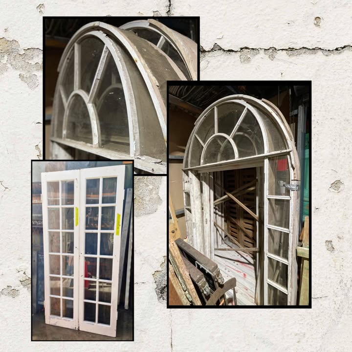 Statement Arch Fanlight with Sidelights
