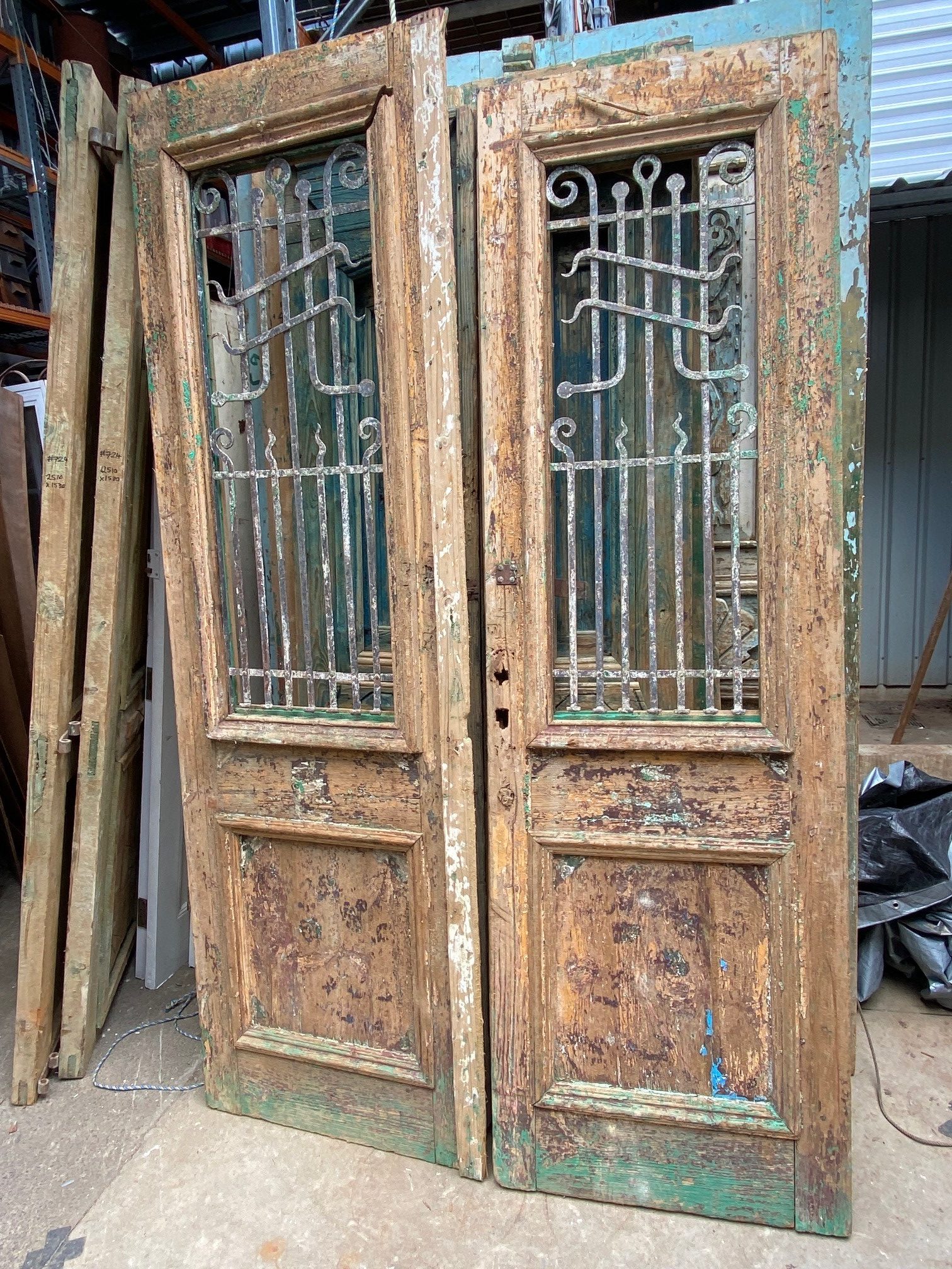 Egyptian French doors