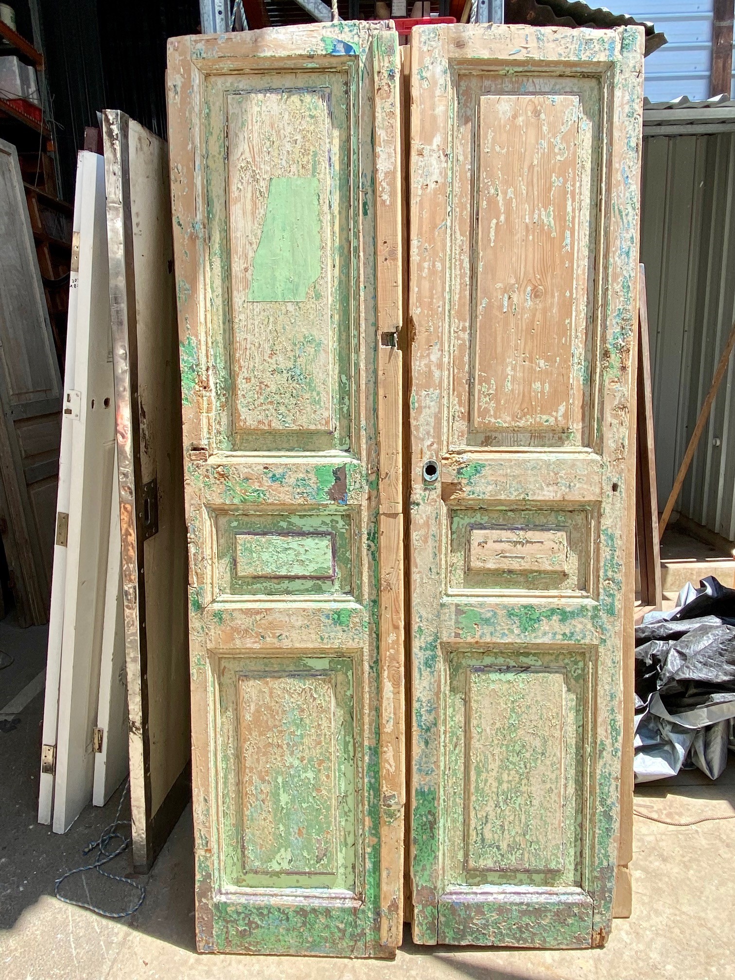 Egyptian French doors