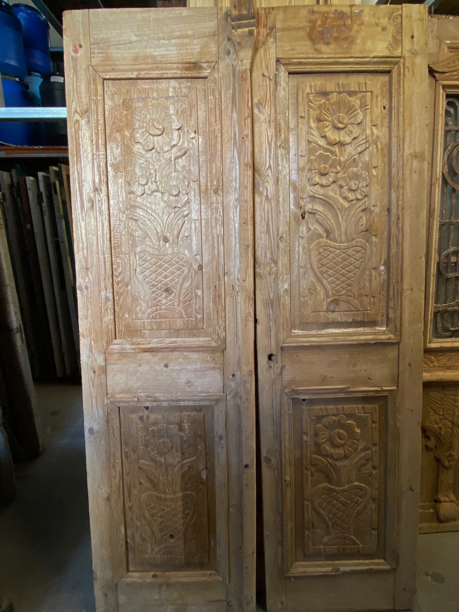 Egyptian Doors with carved detail