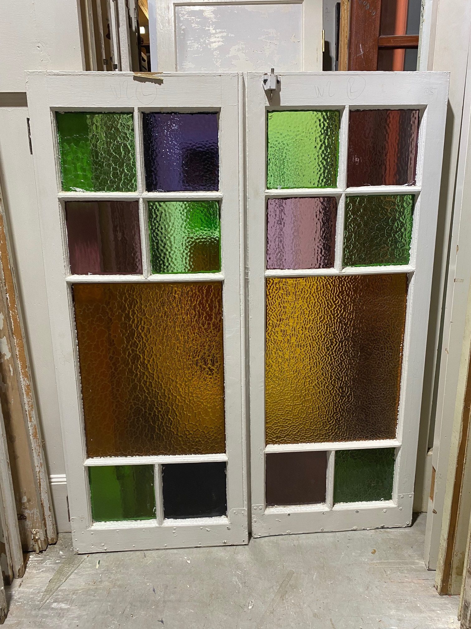 Coloured glass