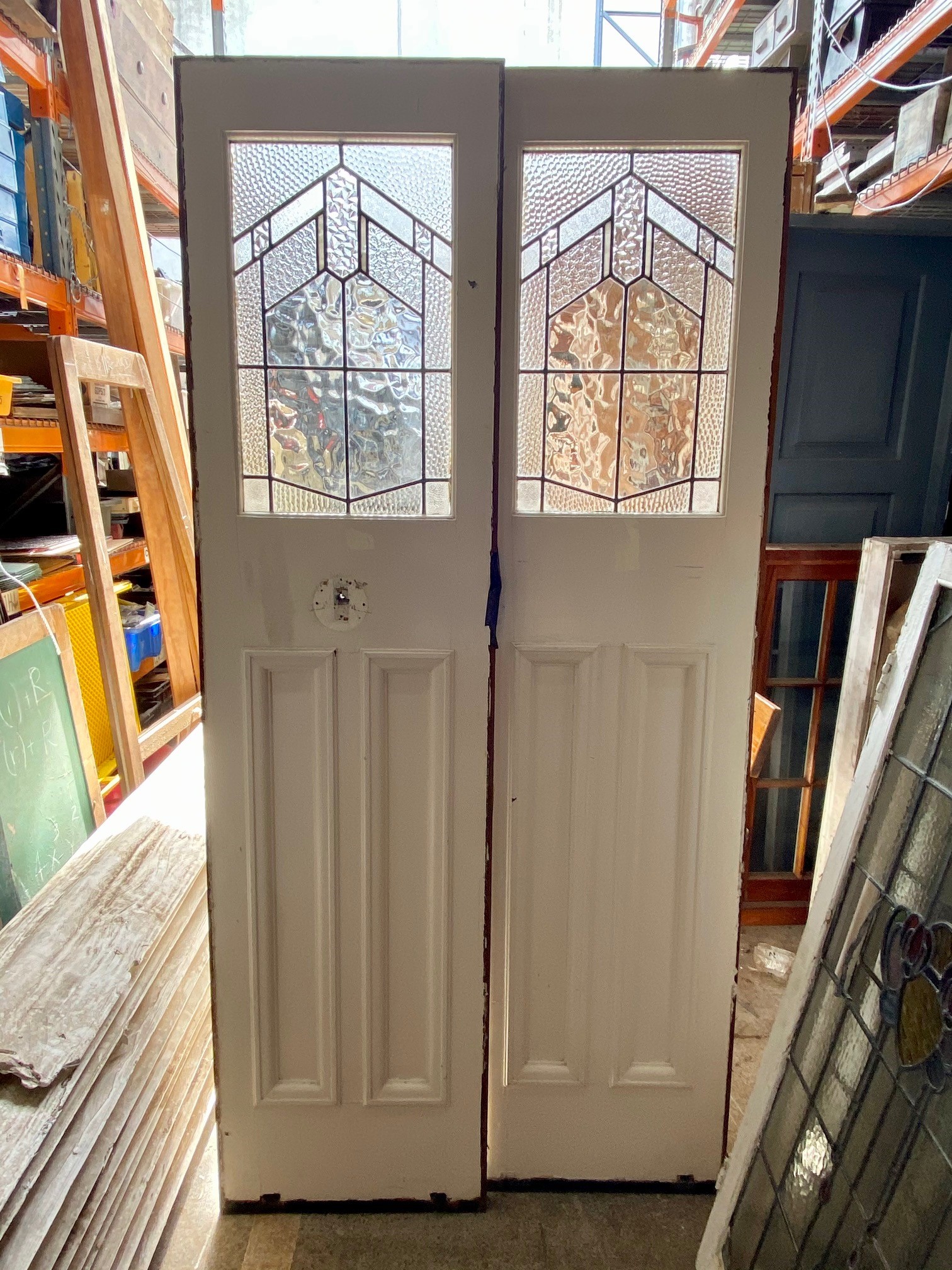 Lead lights - French Doors