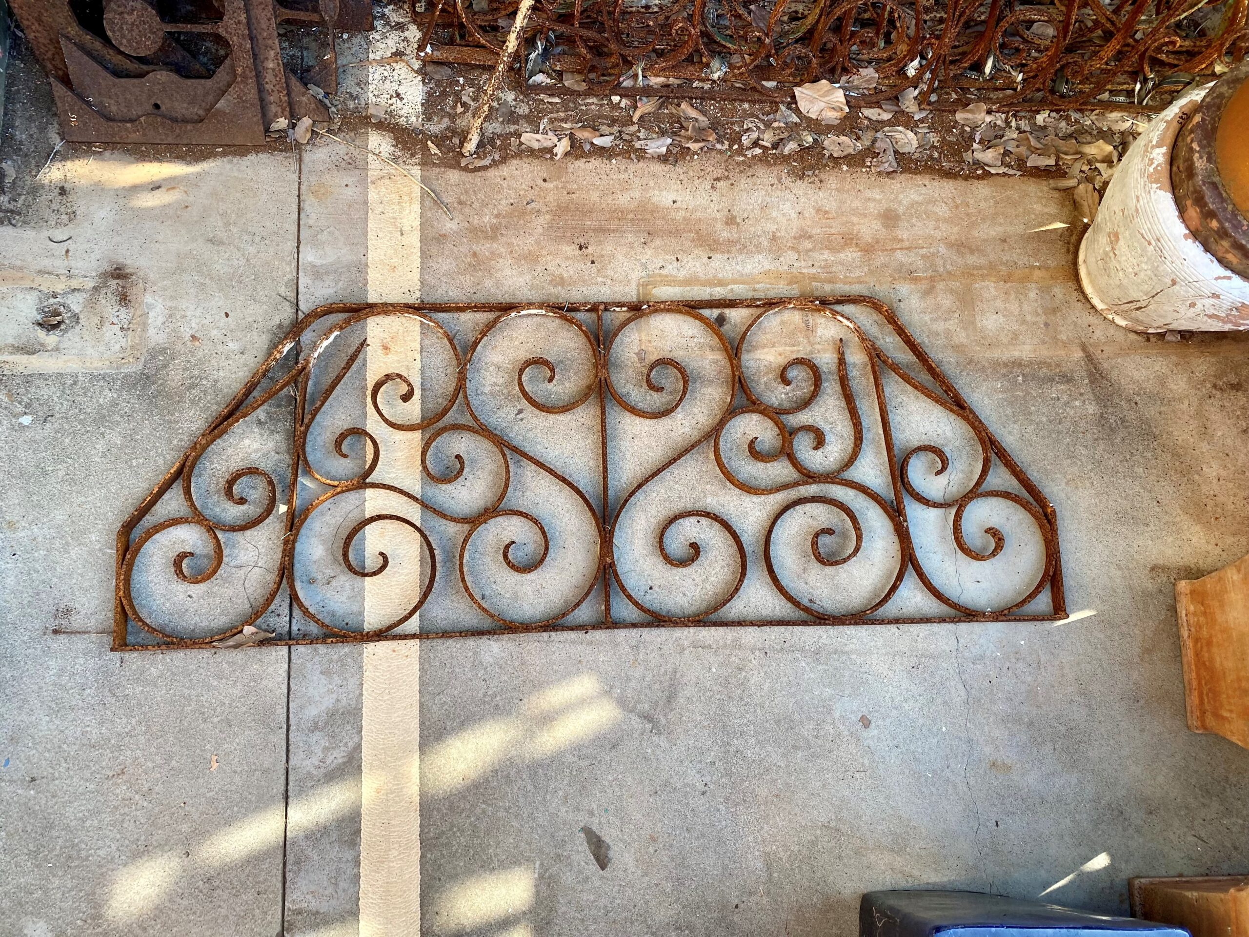 Heart Motif Transom
